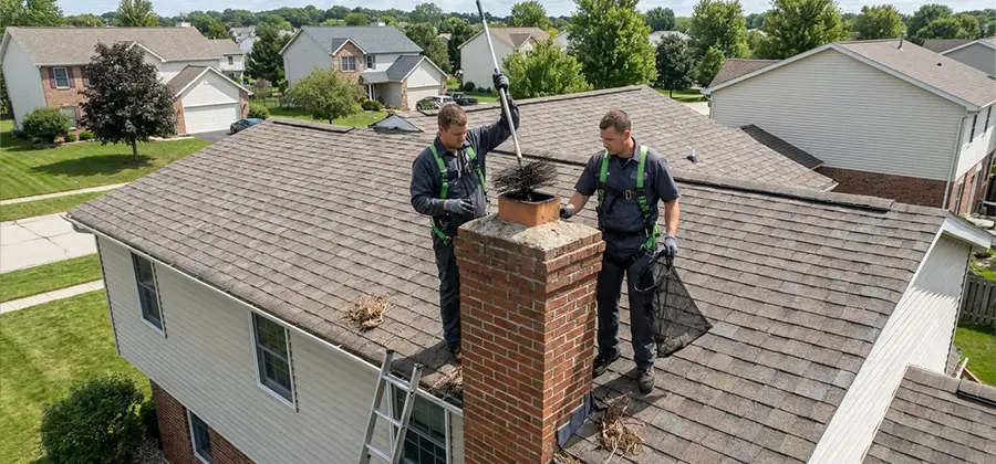 Bird Removal From Chimney in Eagle