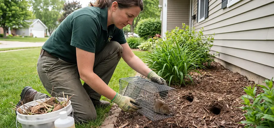 Organic Vole Control in Eagle